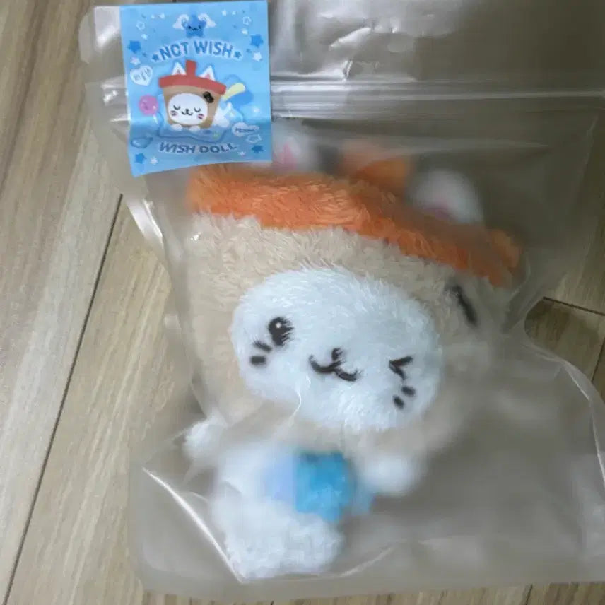 [BUNJANG] Wishdol Bubble Cat Plush Doll Sealed / 위시돌 인형 버블냥 미개봉