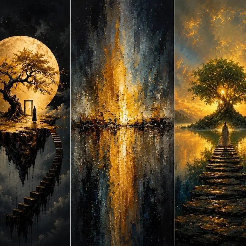 [BUNJANG] Landscape Oil Painting Set / 사진팝니다