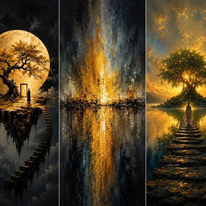 [BUNJANG] Landscape Oil Painting Set / 사진팝니다