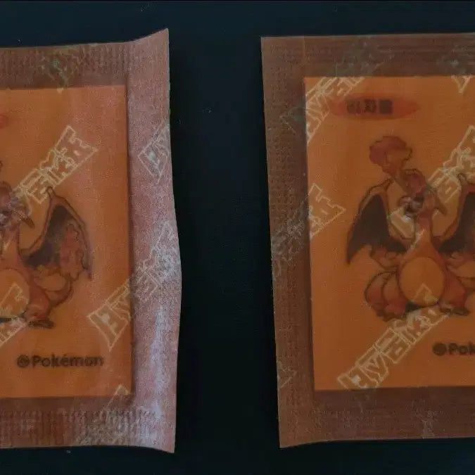 [BUNJANG] Pokemon Charmander Sticker Set / 포켓몬스터 리자몽 띠부띠부씰 2개