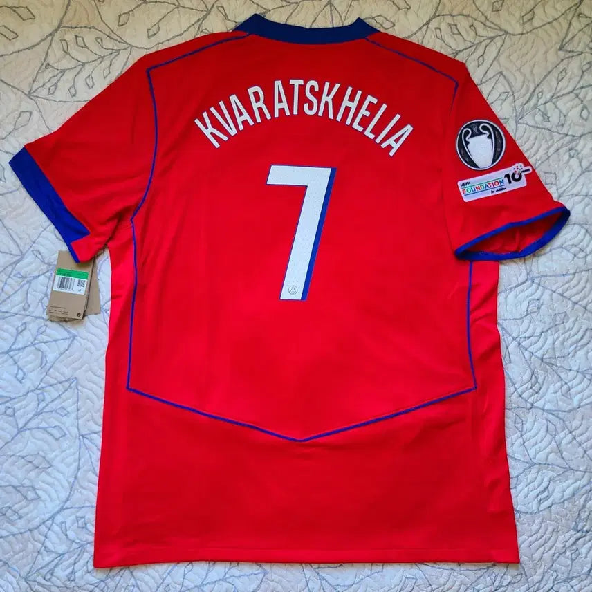 [BUNJANG] Nike Paris Saint-Germain (PSG) 25/26 Third Kit Khvicha Kvaratskhelia Jersey XL / 나이키 25/26 파리생제르망(PSG) 써드 크바라츠헬리아 (XL)