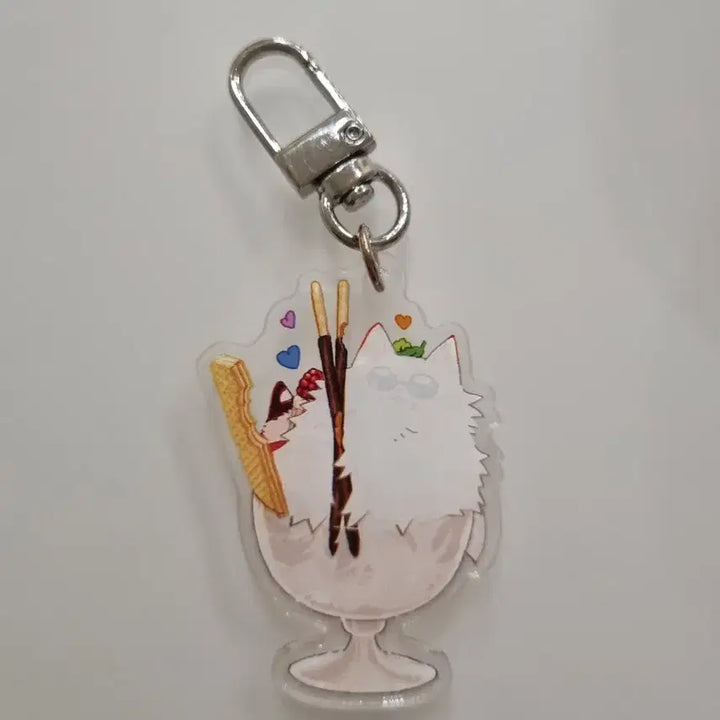 [BUNJANG] GojoYuji Acrylic Keychain / 고죠유지 비공식 굿즈 고죠유지 키링