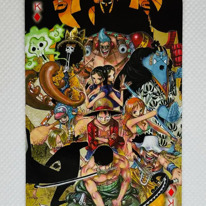 [BUNJANG] One Piece Straw Hat Pirates Trump Card Set / 원피스 카드 트럼프 밀짚모자 해적단 카드