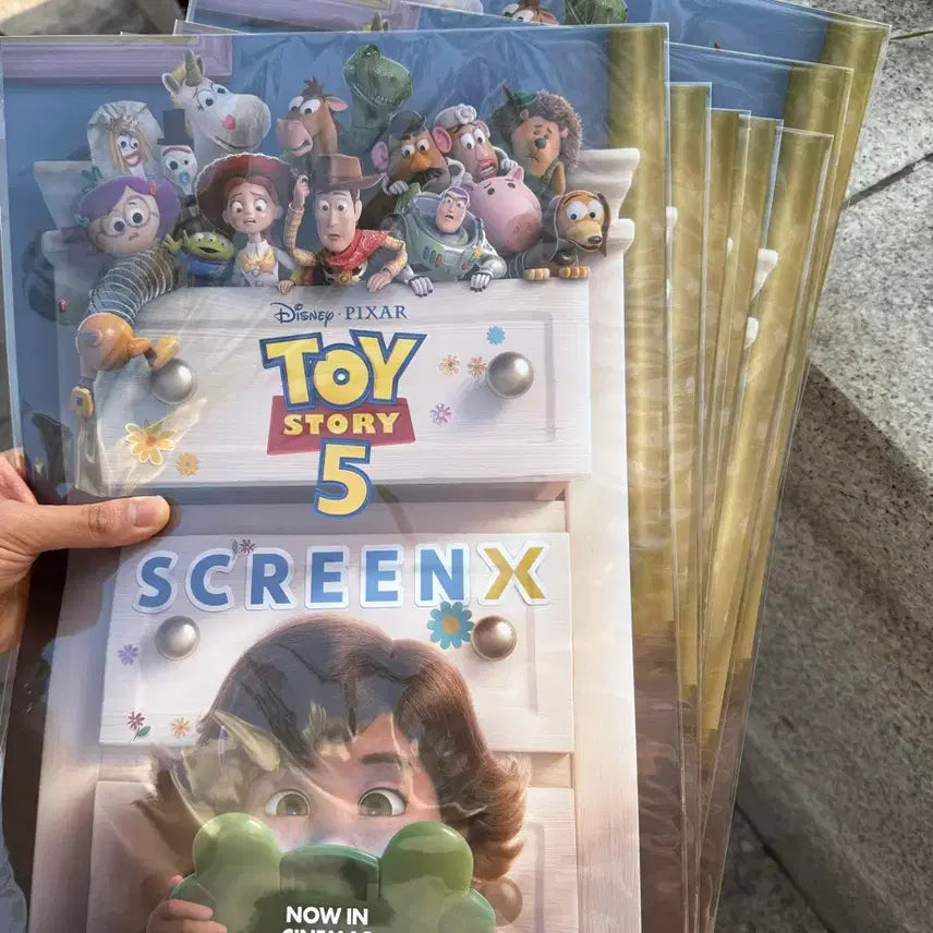 [BUNJANG] Toy Story 5 ScreenX Poster / 토이스토리5 스크린엑스포스터 sx포스터 7개 보유 8000