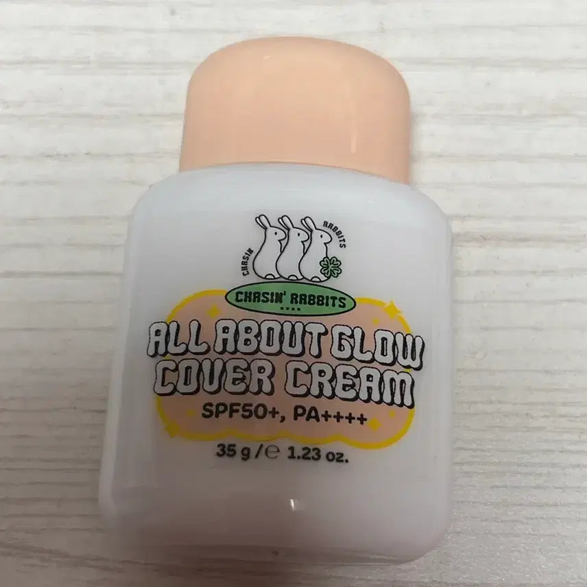 [BUNJANG] Chasing Rabbit All About Glow Cover Cream SPF50+ / 체이싱래빗 올어바웃 글로우 커버 크림 SPF50+