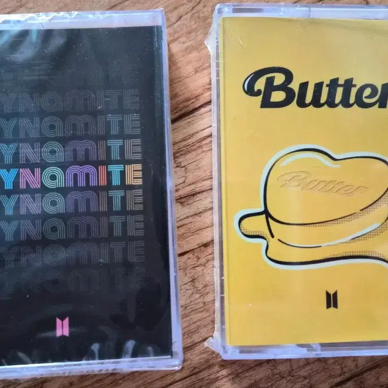 [BUNJANG] BTS Dynamite &amp; Butter Cassette Tape Bundle Set / 방탄소년단 다이너마이트 버터 카세트테이프