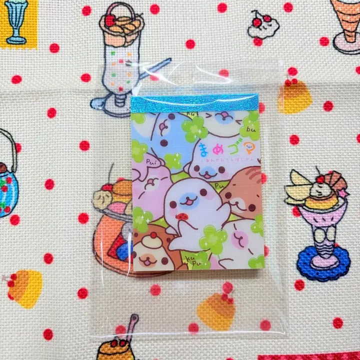 [BUNJANG] Mamegoma Classic Memo Pad / 마메고마 고전 메모지 메모패드 산엑스 고전인형