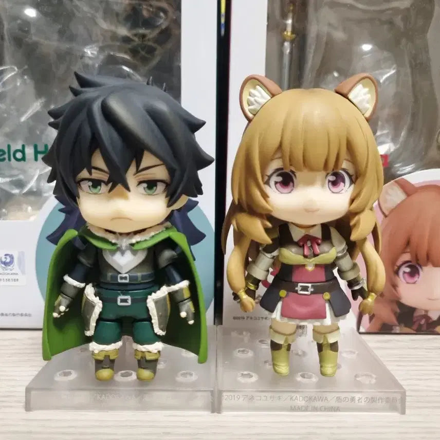 [BUNJANG] Shield Hero Naofumi Raphtalia Nendoroid Bundle Set / 방패 용사 성공담 나오후미 라프타리아 넨도로이드 일괄