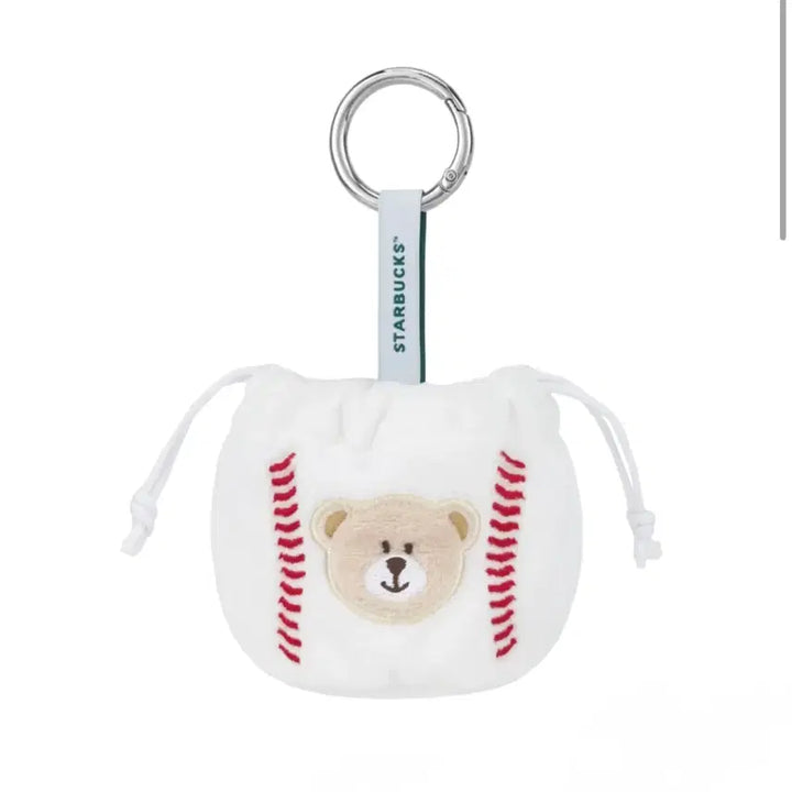 [BUNJANG] Starbucks x KBO Baseball Pouch Keyring / 스타벅스 x KBO 야구공 복조리 파우치 키링