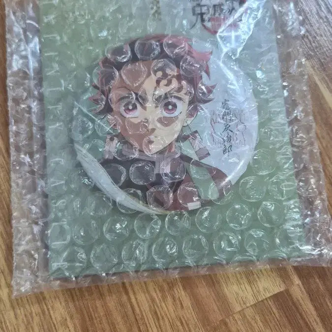 [BUNJANG] Demon Slayer Tanjiro Infinity Castle Can Badge / 귀멸의칼날 탄지로 인피니티 캐슬 무한성  캔뱃지