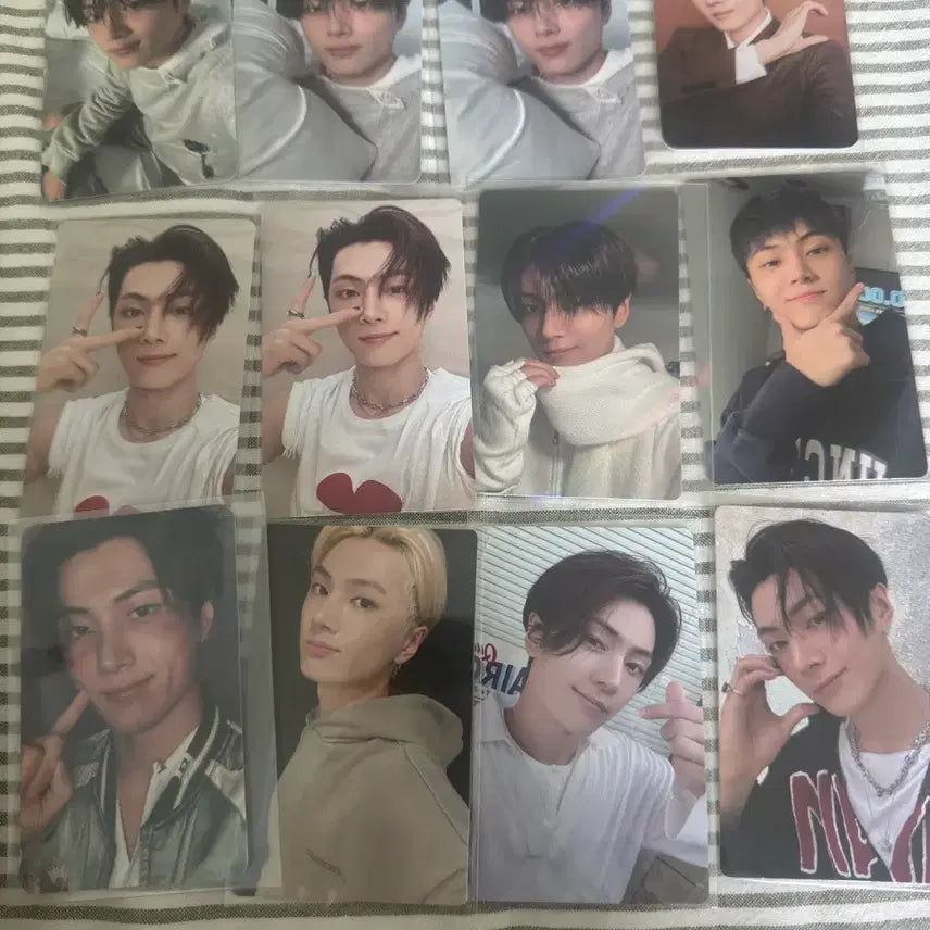 [BUNJANG] ENHYPEN Jay JAY Korean Album Bundle Set Photocards / 엔하이픈 제이 종성 포카 일괄 양도