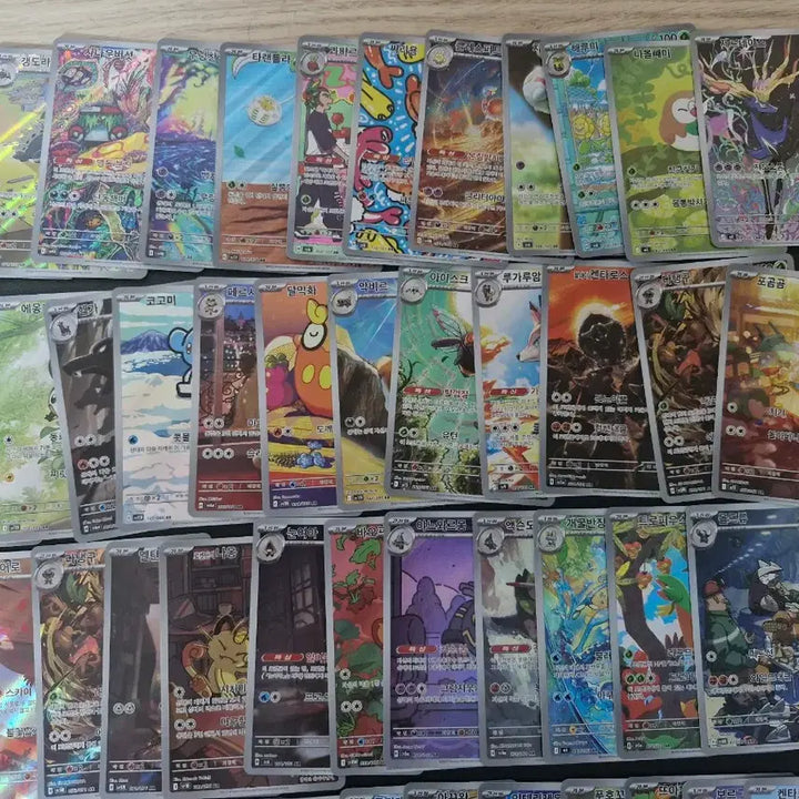 [BUNJANG] Pokemon Card AR Cards / Leafeon ex SAR / 포켓몬카드 ar 95장 일괄 판매!