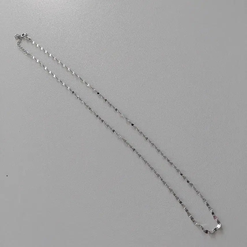 [BUNJANG] Authentic 999 Silver Lip Chain Necklace / 999  정품 실버 목걸이