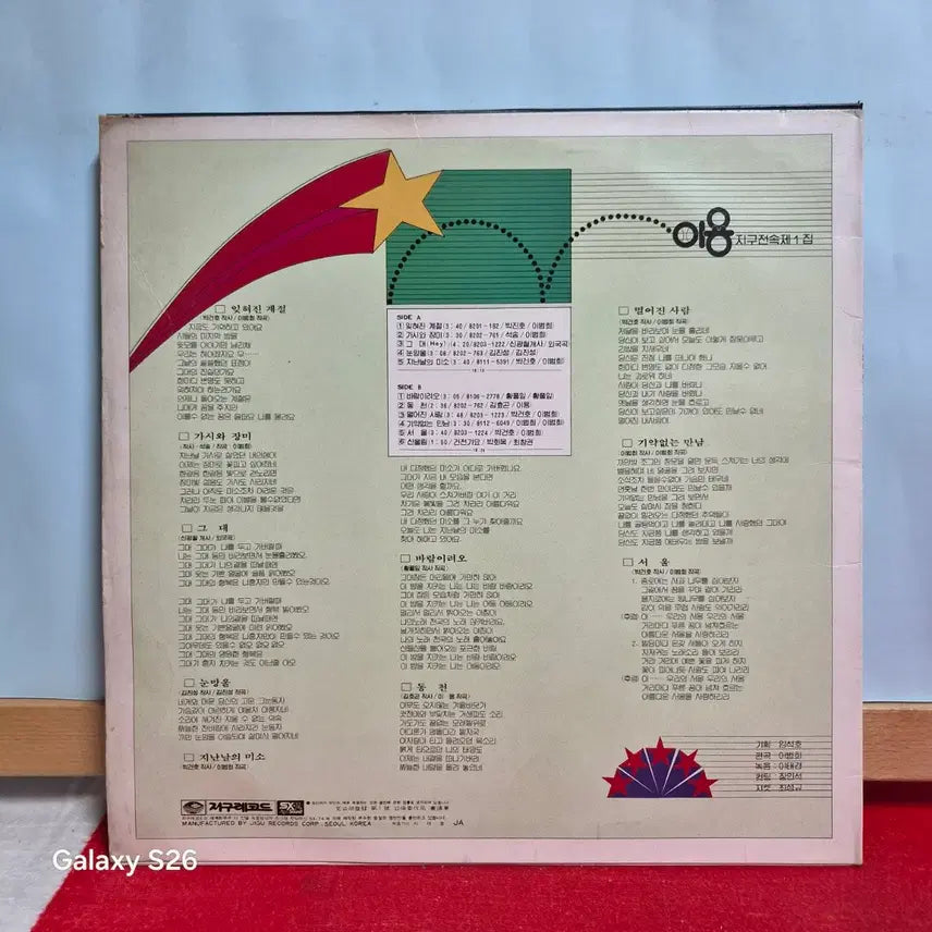 [BUNJANG] Lee Yong 1st Album Jigu Jeonsokje 1st LP / 이용 지구전속제1집 LP 6009