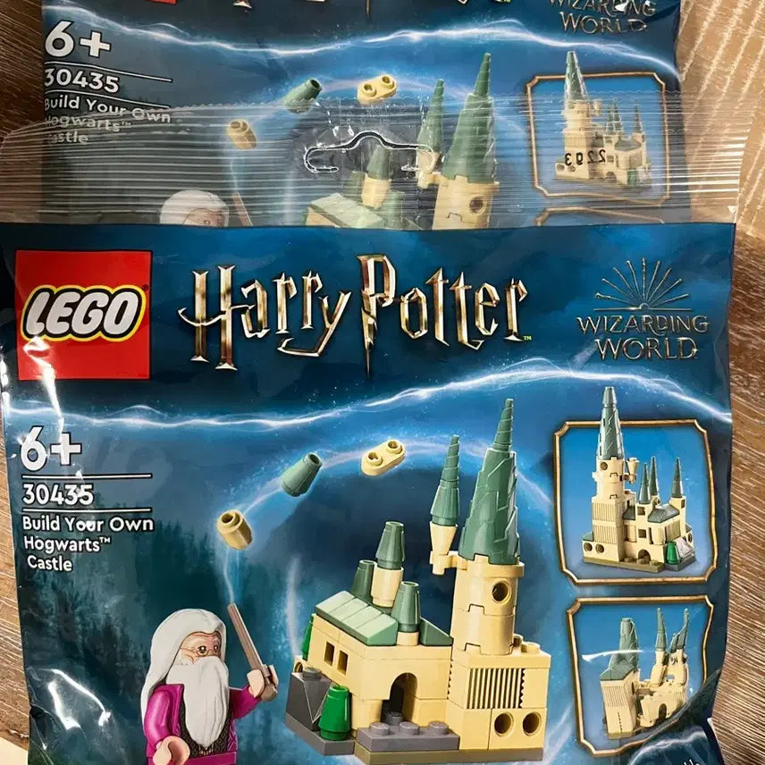 [BUNJANG] LEGO Harry Potter 30435 Build Your Own Hogwarts Castle Polybag (2 Pack) / 레고 30435 해리포터 나만의 호그와트 성 건설 폴리백 2개