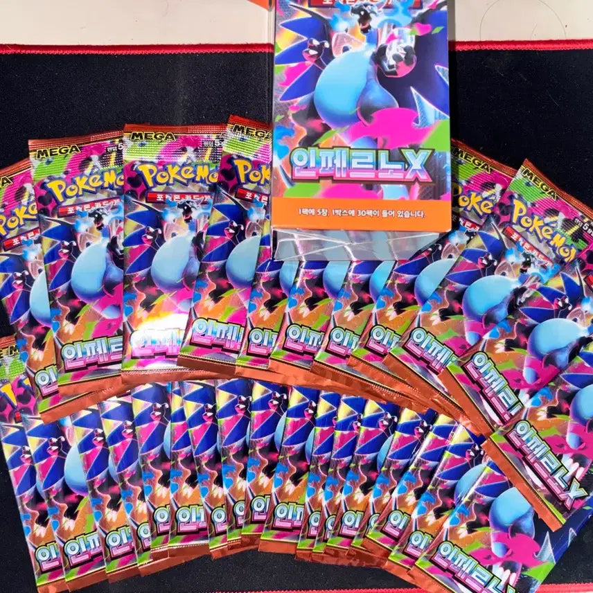 [BUNJANG] Pokemon Card Inferno X 28 Packs / 포켓몬카드 인페르노X 28팩 (sr이상 들어있음)