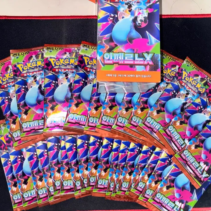[BUNJANG] Pokemon Card Inferno X 28 Packs / 포켓몬카드 인페르노X 28팩 (sr이상 들어있음)
