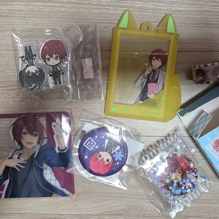 [BUNJANG] Ensemble Stars! Suou Tsukasa Merchandise Bundle Set / 앙스타 스오우 츠카사 굿즈 일괄