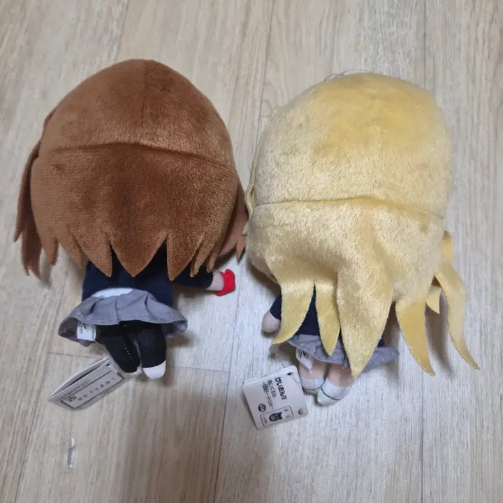 [BUNJANG] K-ON! Tsumugi Yui Tea Time Nui Doll Keyring Set / (곧 가격 올림) 고전 케이온 츠무기 유이 티타임 누이 인형 키링 세트