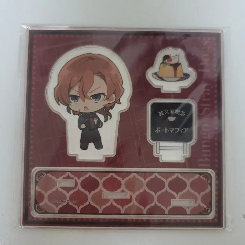 [BUNJANG] Bungo Stray Dogs Chuuya Cafe Diorama Acrylic Stand / 문스독 츄야 카페디오라마 아크릴스탠드