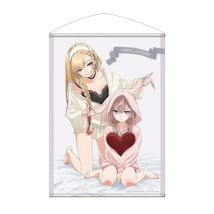 [BUNJANG] My Dress-Up Darling Kitagawa Marin &amp; Inui Sajuna B2 Tapestry / 그 비스크돌은 사랑을 한다 키타가와 마린&amp;이누이 태피스트리