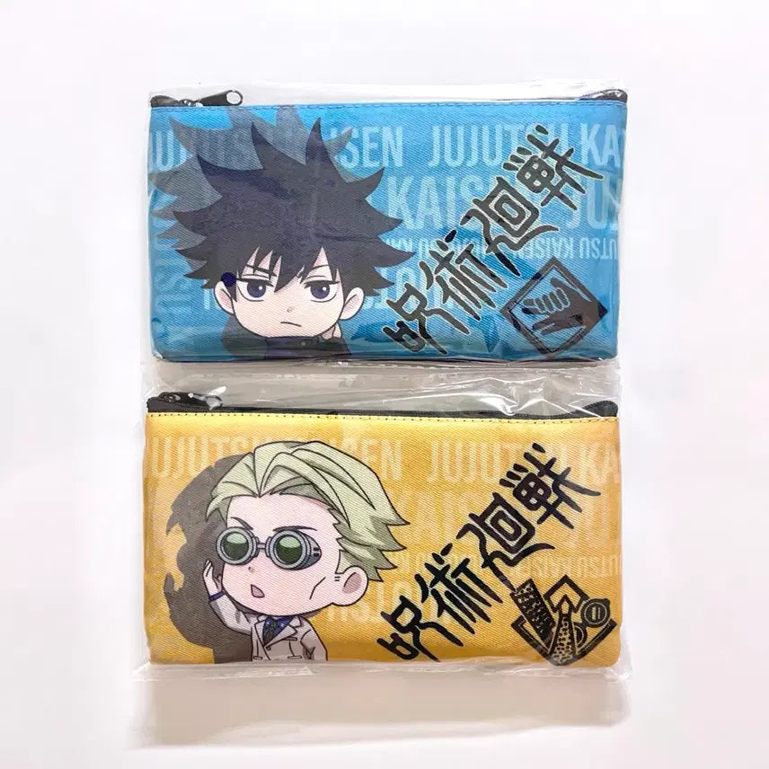 [BUNJANG] Jujutsu Kaisen Megumi &amp; Nanami Pouch Bundle Set / 주술회전 메구미 나나미 파우치 일괄