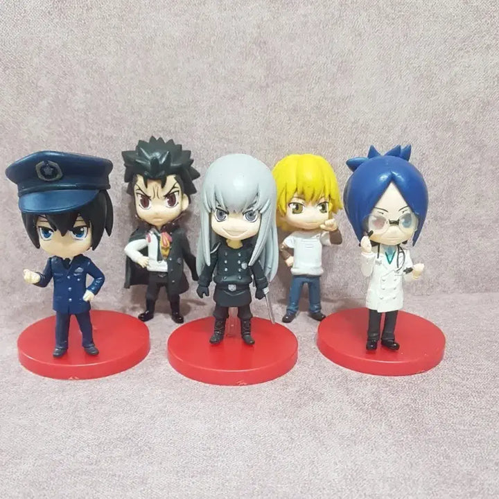 [BUNJANG] Katekyo Hitman Reborn! Takara Tomy Arts Depo Forme Figure Set (5 Figures) / 가정교사 히트맨 리본 가히리 데포르메 피규어 5종