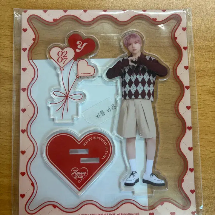 [BUNJANG] ENHYPEN Yuma Birthday Acrlic Stand / 앤팀 유마 생일 아크릴 아크스타
