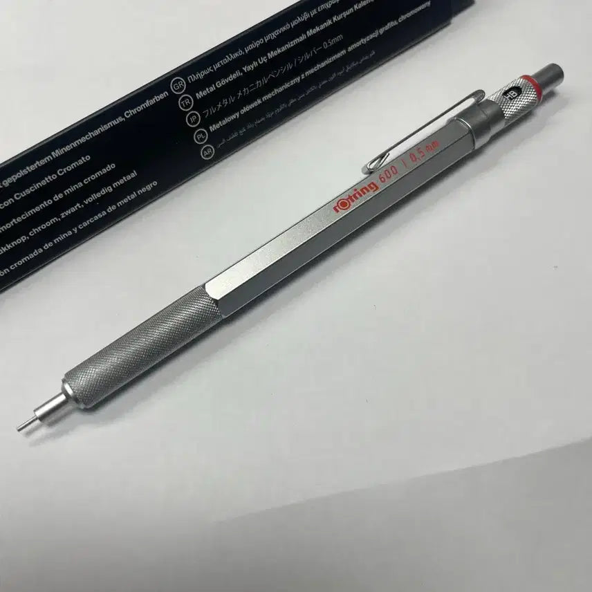 [BUNJANG] Rotring 600 Silver Mechanical Pencil / 로트링600 실버 샤프