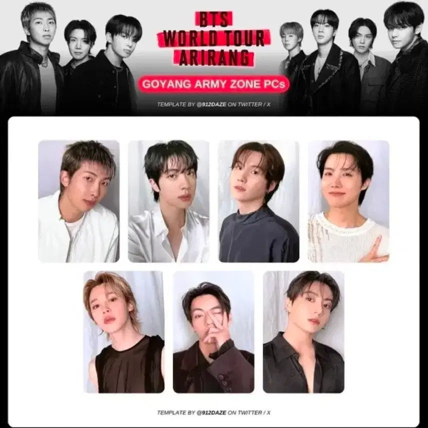 [BUNJANG] BTS Arirang Cat Photocard Set All Members Sealed / 방탄소년단 아리랑 고양 포토카드 세트 전멤버 미개봉 새제품 판매