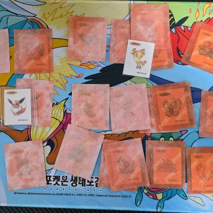 [BUNJANG] Pokemon 30th Anniversary Artwork Stickers (Ttiboo Seal) / 포켓몬 30주년 아트웍 띠부씰 판매