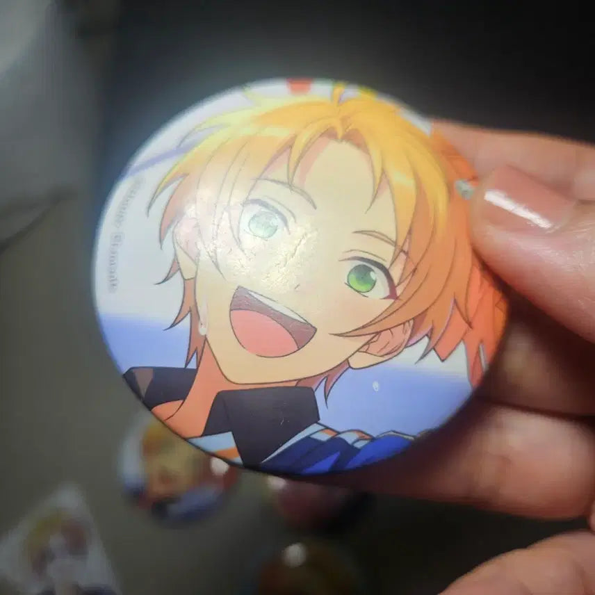 [BUNJANG] Ensemble Stars! Yuuki Makoto &amp; Himeyami Tori Bundle Set: Can Badge, Rotating Acrylic Stand / [일괄]앙스타 유우키 마코토 캔뱃지 회전 아크릴 스탠드 히메미야 토리
