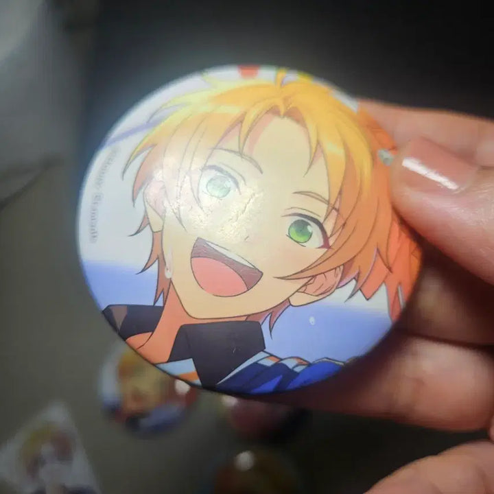 [BUNJANG] Ensemble Stars! Yuuki Makoto &amp; Himeyami Tori Bundle Set: Can Badge, Rotating Acrylic Stand / [일괄]앙스타 유우키 마코토 캔뱃지 회전 아크릴 스탠드 히메미야 토리