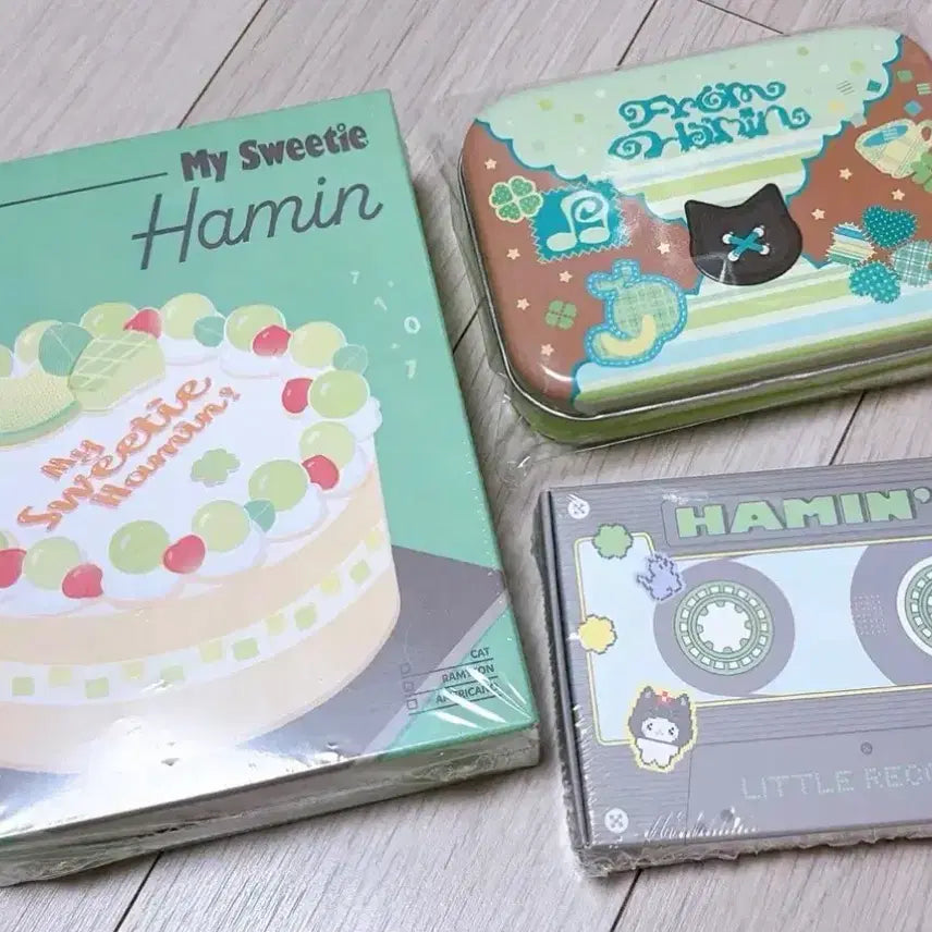 [BUNJANG] PLAVE Hamin Birthday Kit Bundle Set / 플레이브 하민 생일 키트 틴케이스 일괄 원가 이하 양도