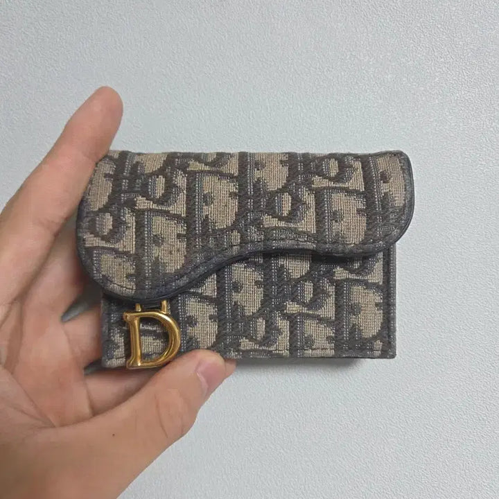 [BUNJANG] Dior Oblique Saddle Card Holder / [os] 디올 오블리크 새들 카드지갑