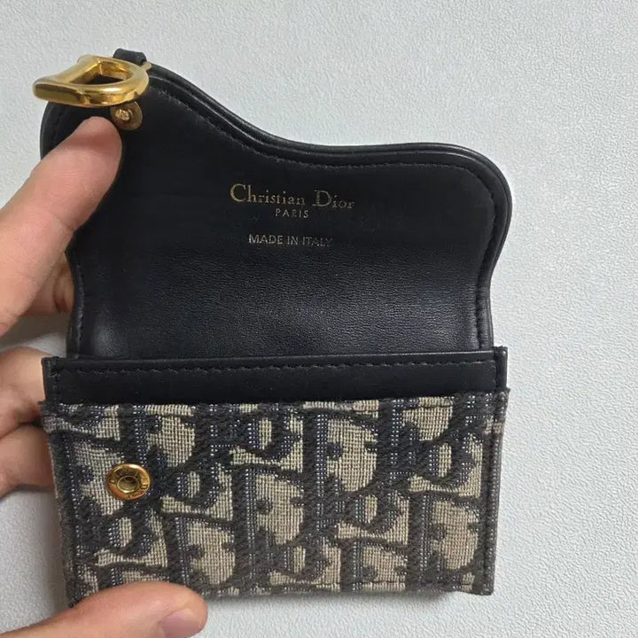 [BUNJANG] Dior Oblique Saddle Card Holder / [os] 디올 오블리크 새들 카드지갑