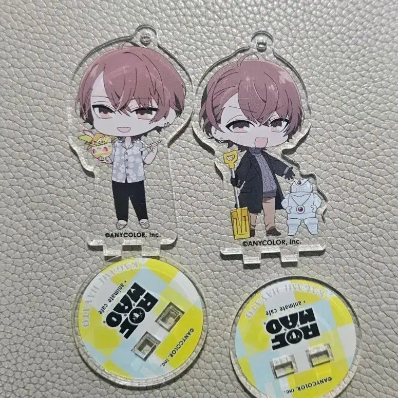 [BUNJANG] Nijisanji Kagami Hayato Rofuma Mini Acrylic Stand Bundle Set / [일괄] 니지산지 카가미 하야토 로후마오 미니 아크릴스탠드
