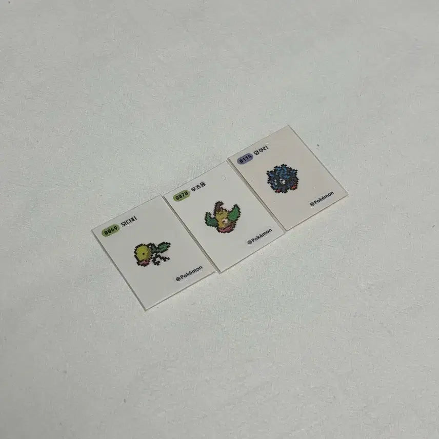 [BUNJANG] Pokemon Pixel Sticker Collection / 포켓몬 픽셀 띠부씰