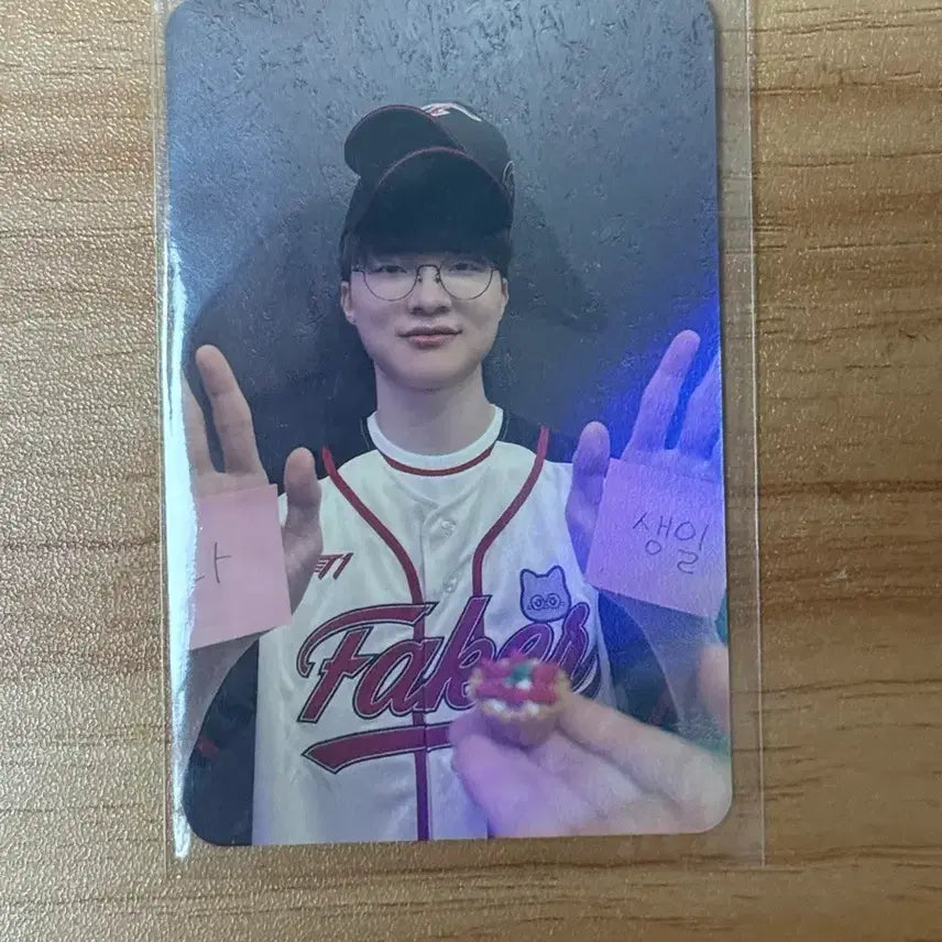[BUNJANG] T1 Faker Birthday Photocard / 티원 페이커 생일 포카 t1 faker