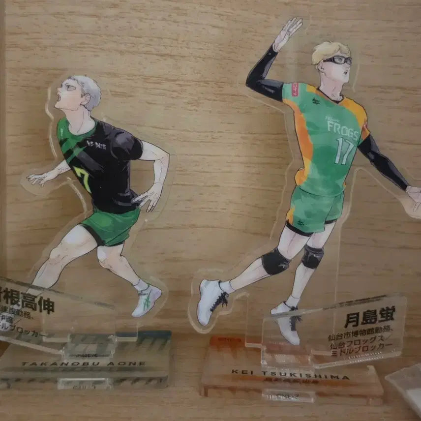 [BUNJANG] Haikyuu!! Chronicle Acrylic Standees - Atsumu, Osamu, Tsukishima, Kita - Bundle Set / 하이큐 크로니클 아크릴 아츠무 오사무 츠키시마 타카노부 일괄