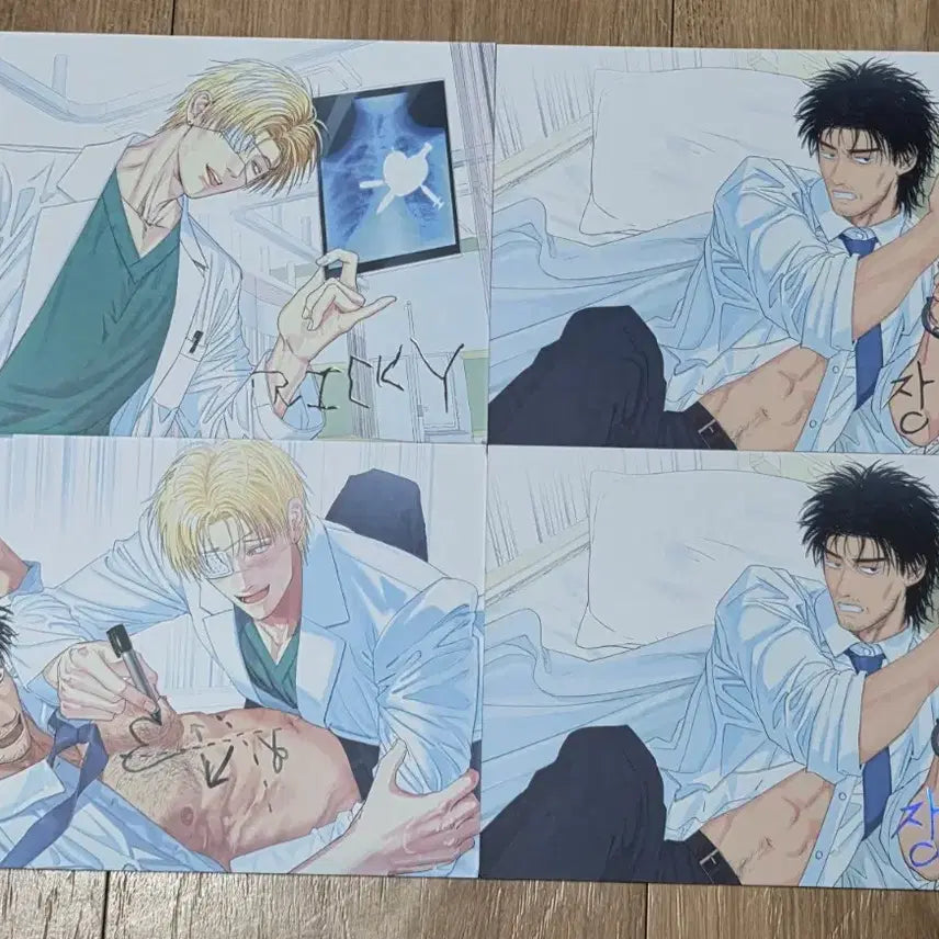[BUNJANG] Misterblue (Mible) Popup Cheonbi Champion (Bulcham) Color Paper Coaster Set / 미스터블루 미블 팝업 불굴의챔피언 불챔 색지 코스터