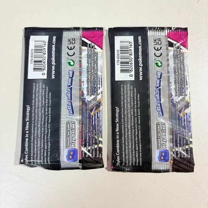 [BUNJANG] Pokemon TCG North American Fusion Strike Booster Pack (Sealed) / 포켓몬스터 북미판 fusion strike 미개봉 팩 퓨전아츠