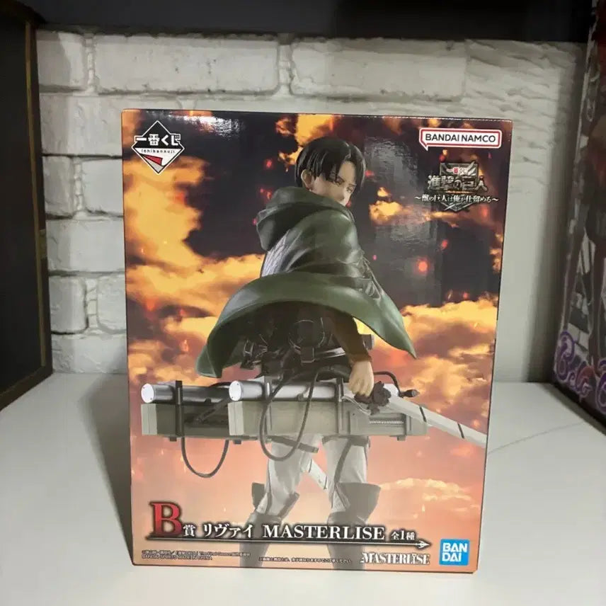 [BUNJANG] Attack on Titan Ichiban Kuji B Prize Levi Figure / 진격의 거인 제일복권 이치방쿠지 B상 리바이