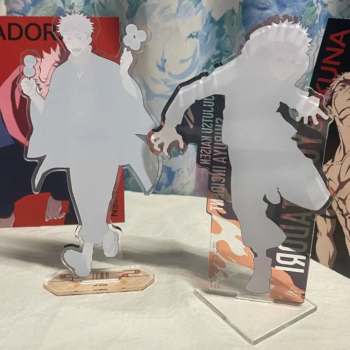 [BUNJANG] Jujutsu Kaisen Yuji Itadori Acrylic Stand &amp; Poster Bundle / 주술회전 이타도리 유지 아크릴 스탠드 포스터 일괄