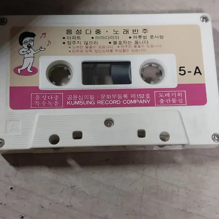 [BUNJANG] Hit Gayo Dual Audio Cassette Tape - Singing/Accompaniment / 힛트가요 음성다중 노래.반주 카세트 - 국민정서진흥회