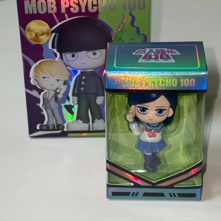 [BUNJANG] Mob Psycho 100 POP MART Chinese Limited Tsubomi Figure Reigen Mob Ritsu Gacha Mobsah / 모브사이코 100 팝마트 중국한정 츠보미 피규어 레이겐모브리츠가챠몹싸