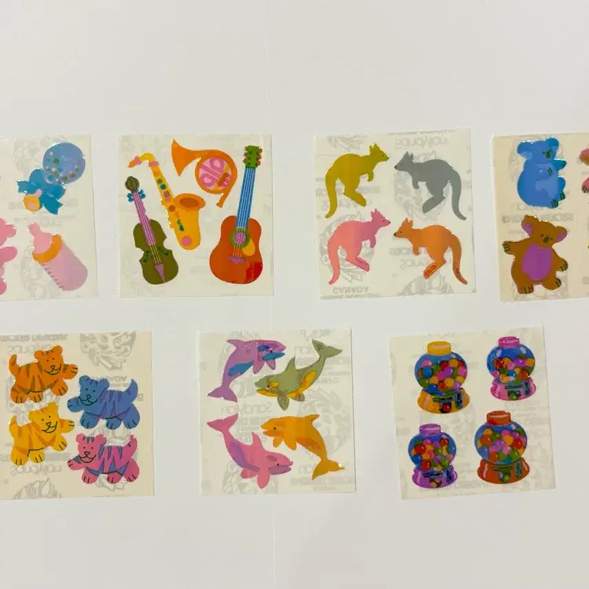 [BUNJANG] Sandy Lion Pearly Sticker / 샌디라이온 펄리 스티커