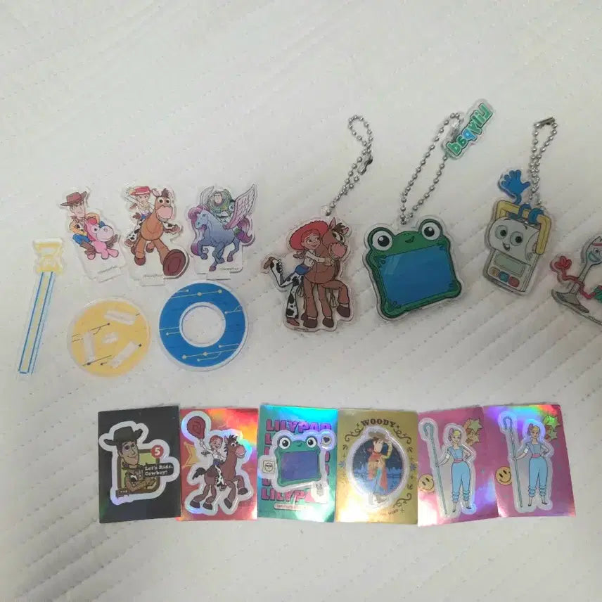 [BUNJANG] Secret Toy Story Keychain, Stand, Sticker Set / 시크릿 토이스토리