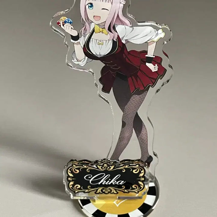 [BUNJANG] Fujiwara Chika Figure &amp; Acrylic Stand / 후지와라 치카 피규어, 아크릴스탠드