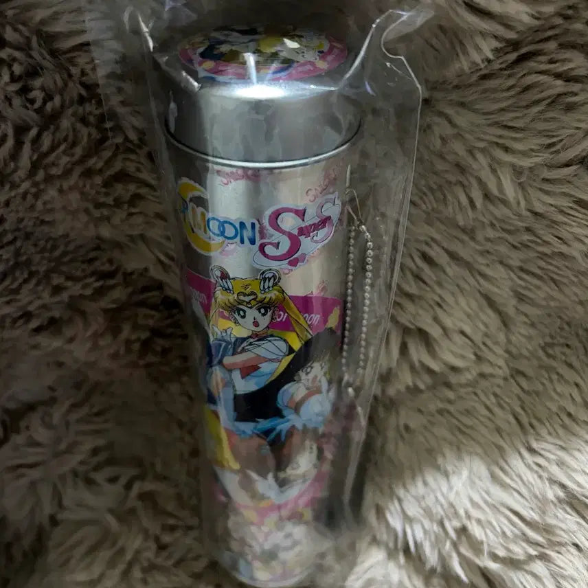 [BUNJANG] Sailor Moon S Cylindrical Pencil Case / 고전문구 세일러문 S 원통형 필통